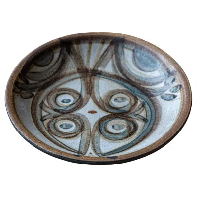 Pre-owned Noomi Backhausen Ceramic Bowl By  For Søholm Stoneware, 1970s In Gray