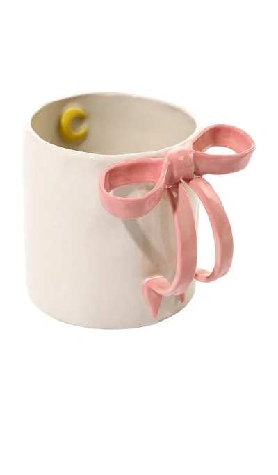 Noon & Moon Bowknot Coffee Mug In Multi