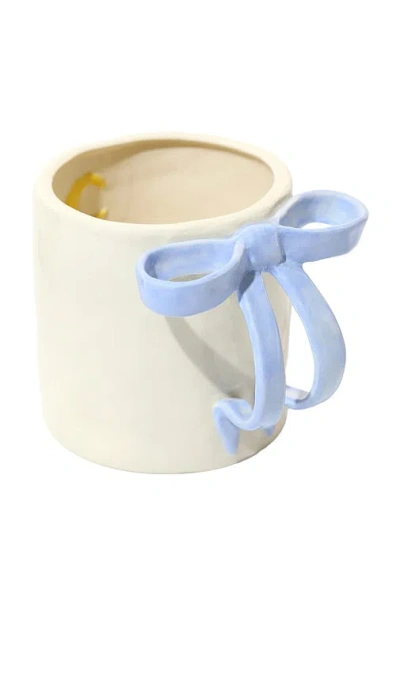 Noon & Moon Bowknot Coffee Mug In Multi