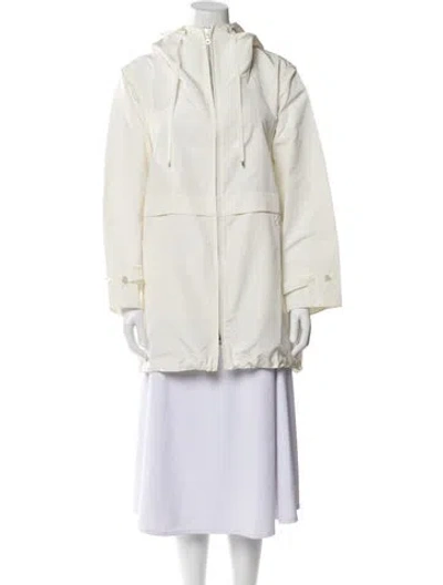 Pre-owned Noon By Noor Coat In Neutral