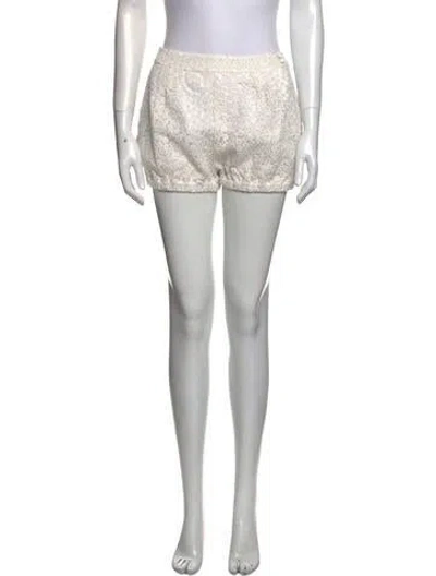 Pre-owned Noon By Noor Mini Shorts In White