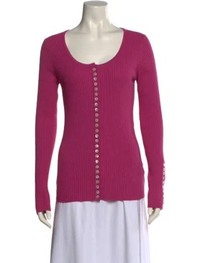 Pre-owned Noon By Noor Scoop Neck Sweater W/ Tags In Pink