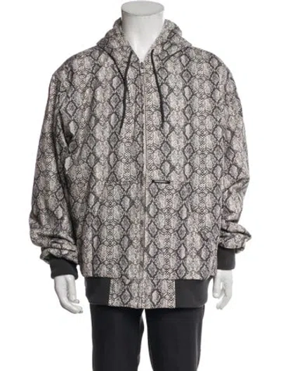 Pre-owned Noon Goons Animal Print Parka In Multi