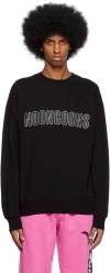Noon Goons Black Spellout Sweatshirt In Black