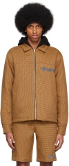 Noon Goons Brown Banned Jacket In Brown