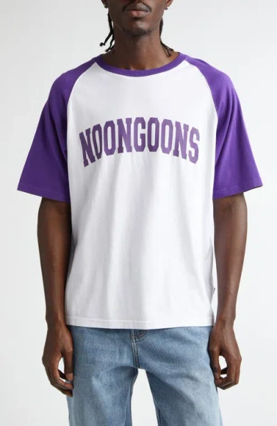 Noon Goons Gametime Raglan T-shirt In Multi