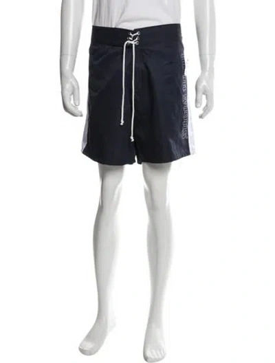 Pre-owned Noon Goons Jogger Shorts In Blue