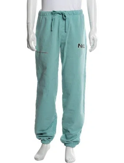 Pre-owned Noon Goons Lounge Bottoms In Green