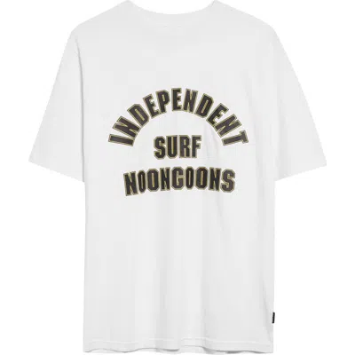 Noon Goons Solo Surf Graphic T-shirt In White