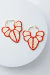 Noonday Botanic Raffia Hoops