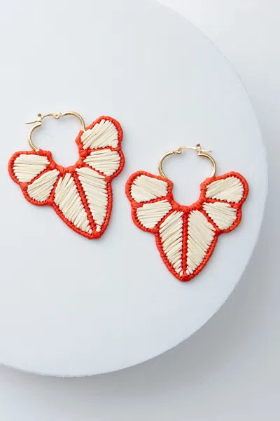 Noonday Botanic Raffia Hoops