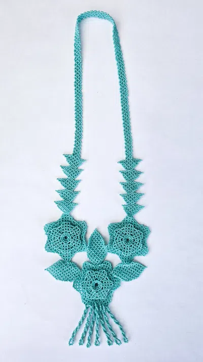 Noonday Botanica Necklace, Turquoise