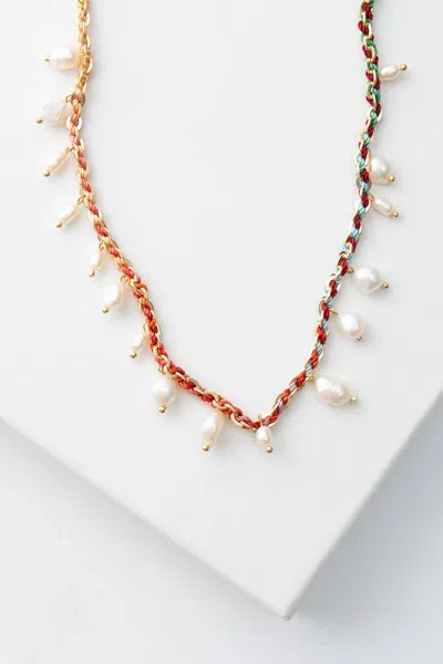 Noonday Braided Gradient Pearl Necklace