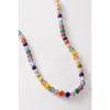 Noonday Collection Glass Confetti Necklace In Multi