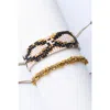 Noonday Collection Serpiente Bracelet Set In Brown