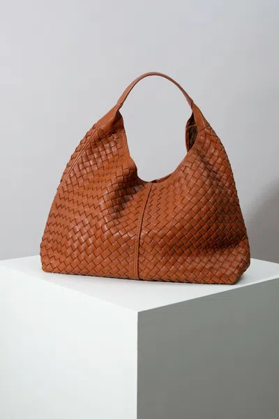 Noonday Essential Boho, Woven Leather In Brown