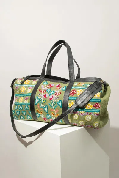 Noonday Flourish Weekender In Multi