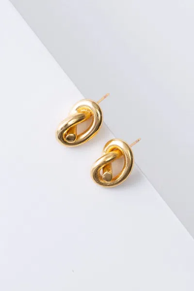 Noonday Gold Knot Studs