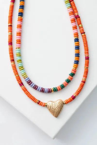 Noonday Horizon Heart Necklace Set