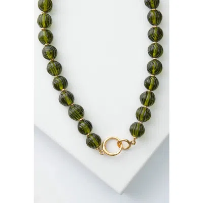 Noonday Lucid Necklace In Green