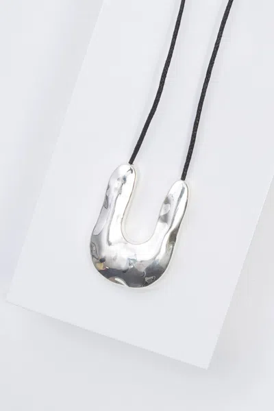 Noonday Molten Silver Pendant Necklace