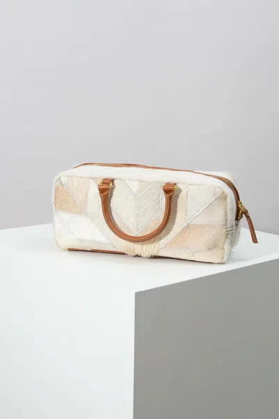 Noonday Patchwork East West Bag In Purple