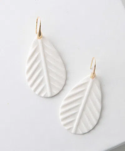 Noonday Quill Teardrop Earrings