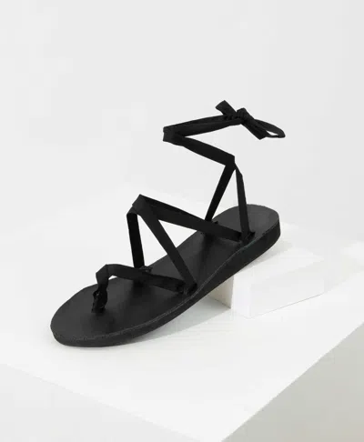 Noonday Ribbon Sandal Base Black