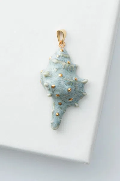 Noonday Robin Shell Charm