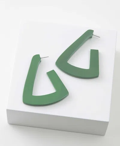 Noonday Sage Triangle Hoops