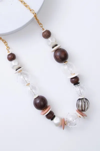 Noonday Shanti Glass Blown Necklace