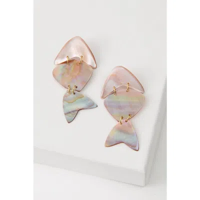 Noonday Shellfish Earrings In Multi
