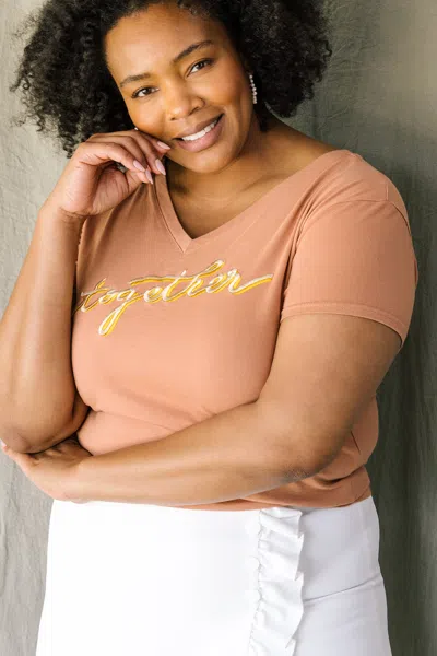 Noonday Together Tee In Neutral