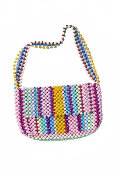 Noonday Women's Holi Beaded Bag In Multicolor