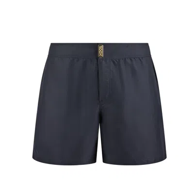 Noor Men's Blue Prince Midnight Luxe Swim Short