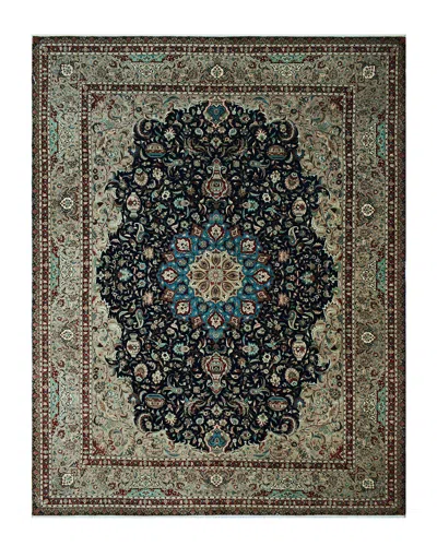 Noori Rug 20x20 Hand-knotted Rug In Black