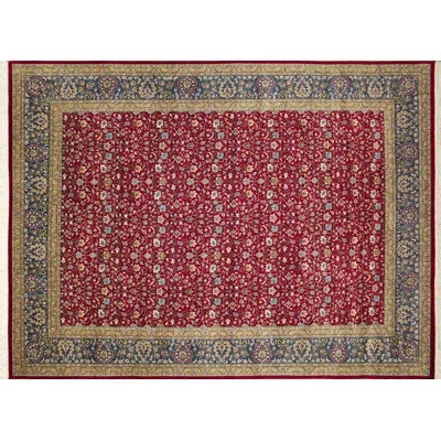 Noori Rug Ankara Abdo Hand-knotted Red Area Rug