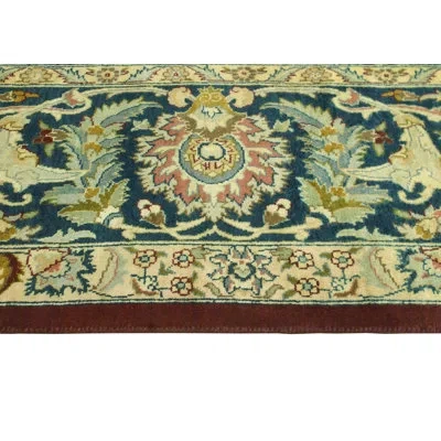 Noori Rug Pak-persian Ciria Burgundy Rug In Navy;burgundy