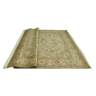 Noori Rug Pak-persian Claegbor Lt. Green Rug In Brown;lt. Green