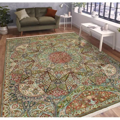 Noori Rug Pak-persian Dannah Brown Rug In Brown;green