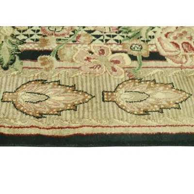 Noori Rug Pak-persian Dantina Black Rug In Black;lt. Brown