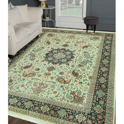 Noori Rug Pak-persian Darlyn Ivory Rug In Ivory;navy
