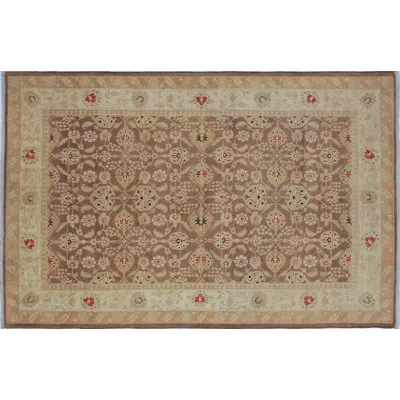 Noori Rug Pak-persian Italy Hand Knotted Wool Chocolate Rug