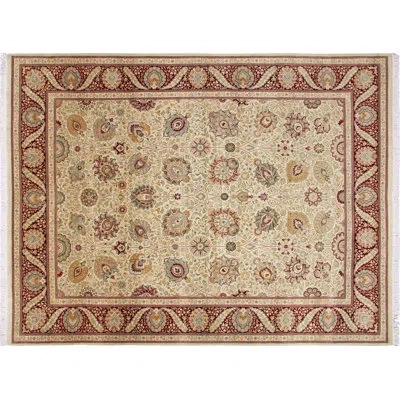 Noori Rug Pak-persian Nahid Hand Knotted Wool Gold Rug