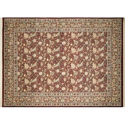 Noori Rug Pak-persian Riley Hand Knotted Wool Red Rug