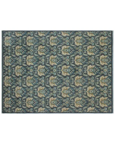 Noori Rug Peshawar Hand-knotted Rug In Blue