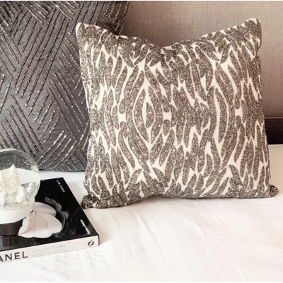 Noori Rug Square Velvet Pillow Cover & Insert