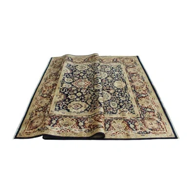 Noori Rug Versailles Hestia Hand Knotted Wool Blue/beige Area Rug