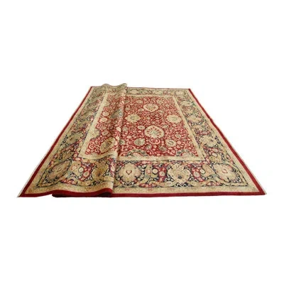 Noori Rug Versailles Shehzad Hand Knotted Wool Red Area Rug