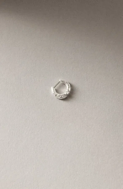 Nootka Mini Hoop Silver